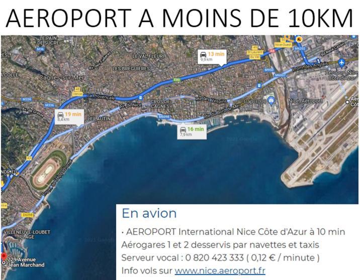 Venus - Climatise - Marina Baie Des Anges Leilighet Villeneuve-Loubet Eksteriør bilde