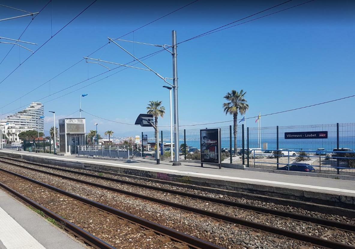 Venus - Climatise - Marina Baie Des Anges Leilighet Villeneuve-Loubet Eksteriør bilde